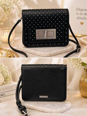DREAM CONTROL Black Studded Crossbody Bag – Gently Used